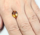 Топовый цвет! Чистейший цитрин авторской огранки 3,91 карата 