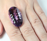 Крупный! Чистейший аметист эффектной огранки 51,29 карата