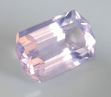 Лавандовый аметист высокой чистоты авторской огранки 5,8 карата