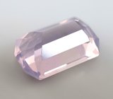 Лавандовый аметист высокой чистоты авторской огранки 5,8 карата