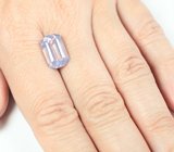 Лавандовый аметист высокой чистоты авторской огранки 5,8 карата