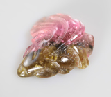 Резной арбузный турмалин 3,41 карата