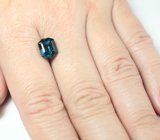 Чистейший синий London топаз авторской огранки 3,65 карата