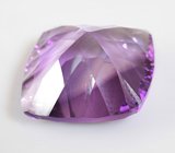 Чистейший аметист лазерной огранки 22,55 карата