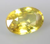 Зеленовато-желтый сфен 1,36 карата 