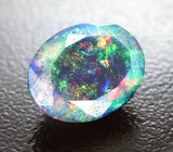 Ограненный черный опал 3,01 карата