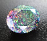 Ограненный черный опал 3,19 карата