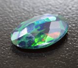 Ограненный черный опал 1,42 карата 