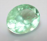 Зеленый "неоновый" флюорит 16,83 карата