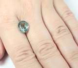 Чистейший апатит оттенка морской волны 3,85 карата 