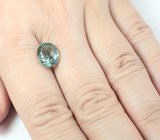 Чистейший апатит оттенка морской волны 3,85 карата 