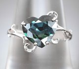 Золотое кольцо с роскошным полихромным сапфиром высокой чистоты 2,26 карата