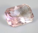 Аметрин авторской огранки 6,12 карата 