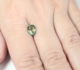 Зеленый апатит 1,64 карата 