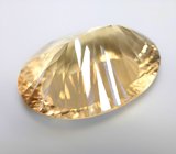 Крупный! Чистейший цитрин лазерной огранки 72,17 карата 