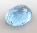 Насыщенный аквамарин 1,87 карата