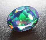 Ограненный черный опал 2,41 карата