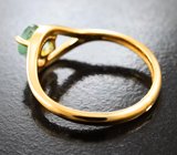 Золотое кольцо с "неоновым" полихромным турмалином 0,7 карата