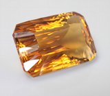 Чистейший крупный насыщенный цитрин 24,37 карата 