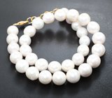 Массивное золотое колье с крупным морским жемчугом барокко 328,1 карата