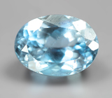 Редкий цвет! Насыщенный синий апатит 2,61 карата