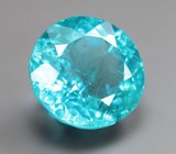 "Неоновый" апатит 4,89 карата