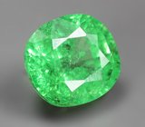 Ярко-неоновый цаворит 1,27 карата