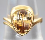 Кольцо с цирконом 5,58 карата