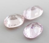 Без облагораживания! Набор из 3 сапфиров высокой чистоты 1,01 карата