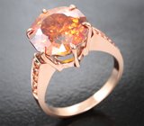 Кольцо cо сфалеритом авторской огранки 9,18 карата Золото