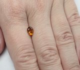 Оранжевато-желтый турмалин 0,7 карата