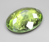 Яркий желтовато-зеленый турмалин 3,78 карата