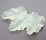 Крупный набор резного нефрита 17,68 карата 