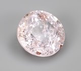 Пастельно-розовый сапфир 0,97 карата