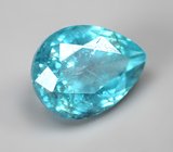 Яркий «неоновый» апатит 2,19 карата