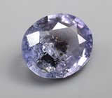 Без облагораживания! Голубовато-пурпурный сапфир 1,37 карата