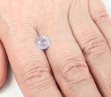 Без облагораживания! Лавандовый сапфир 1,63 карата