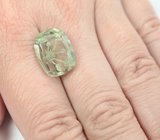 Резной зеленый аметист 10,58 карата