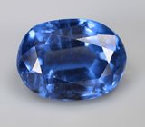 Васильковый кианит высокой чистоты 1,92 карата
