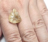 Резной кварц с рутилом 9,02 карата