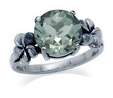 Комплект из коллекции "Ireland" с зелеными аметистами Серебро 925