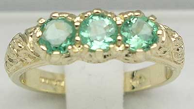 Кольцо с изумрудами от D&J Magic Jewelry