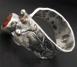 Кольцо с мексиканским кристаллическим опалом Серебро 925