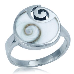 Кольцо с раковиной SHIVA
