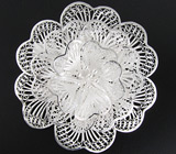 Брошь из коллекции "Elegance" Серебро 925