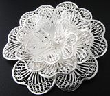 Брошь из коллекции "Elegance" Серебро 925