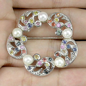 Брошь "Морская Рапсодия"