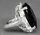 Крупное кольцо с ониксом Серебро 925